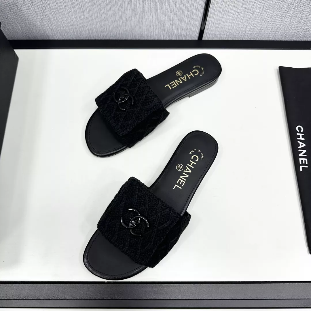 chanel chaussons pour femme s_12ba553